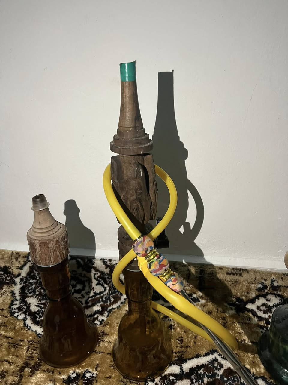 السلام عليكم نراكيل عدد 3 كاملات من كلشي وحدة بابلية سنفورة طه اصليه والثانيه خشب تنفيس وبوري نحاس بداخله 
والثالثة صغيرة صفصاف للبيع الي يريدهن يتواصل خاص مكان بعقوبة


**إذا كنت صاحب هذا الإعلان وتريد حذفه لأي سبب، رجاءا أرسل رسالة إلى الدعم الفني**