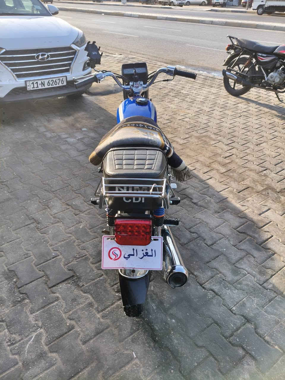 سلام عليكم دراجه نامه امتياز اوراق سكنر موديل 2025 طلعه من المعرض بشهر العاشر كفاله عامه مانقصها اي شي  مكاني حي العامل  السعر 600وبيها مجال الطيبين  وهاذه رقمي ***********
