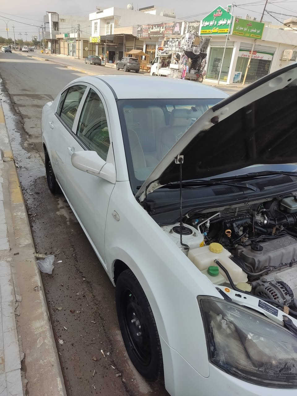 للبيع شيري A5 موديل 2013 سياره على البلاد شرط بدون صبغ وبدون ظربه تبريد تدفئه شغال كهربائيات كلها شغاله وعلى البلاد السياره رقم جديد سنويه باسمي سنويه تنتهي 2031 شرط التحويل بيها كابون بنزين مكاني كركوك شوراو 
السعر 68 وبي مجال قليل
الاتصال على الرقم ***********
