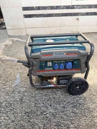 مولدة توتال 6.5كيلو واط تطي بحدود 29امبير جديدة كلش استخدام اسبوع واحد...