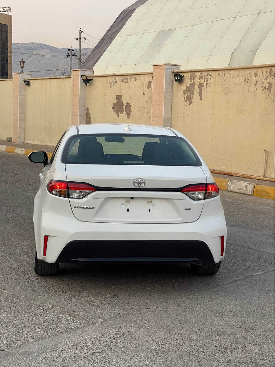 TOYOTA COROLLA 2024 LE
بجم و خلفي كبس 
بدون صبغ 
بدون دواخل و شاصي 
بدون ايرباك 
سيارة كاتي 
موصفات LE
سعر 148$ و بيها مجال 
*********** أربيل, العراق
