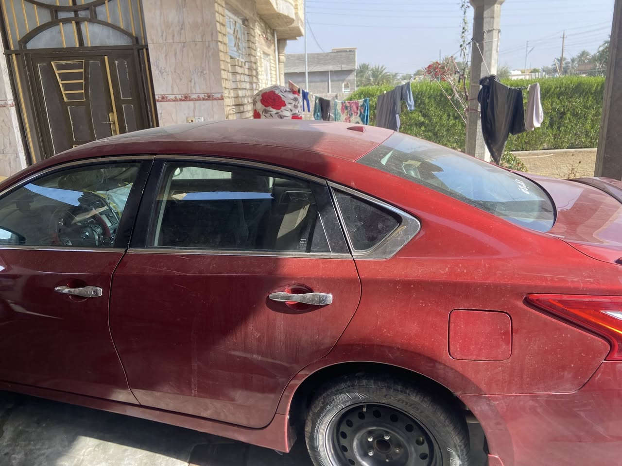 السلام عليكم بيع سريع متوازي بسبب الضروف
التيما 2017 sl فول مواصفات للاخير فتحه بصمه كشانه جلد +هيترات كشن وستيرن 7 سماعات شاشه كبيره تحكمات جهتين مرايه عاكس للضوه الخ سياره حادث امريكا واضح كلش بسيط بالعراق صار بيها طخات وشخوط نصبغت حزام وطاك بيها ايرباك دشبول سياره مكينه طاك بيها كازكيت علما سعر المكينه 300 دولار كير مبدل مال موديل 23 براد بلادي بدون مشاكل سياره يحتاجها ترتيب سنويه جديده تحويل مباشر مكانها صقلاويه *********** واتساب 
كلشي وسعره عارضها 85 بيها مجال 0774 110 5584
