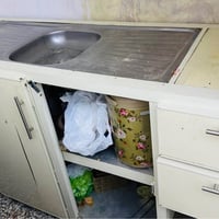 سنكي المنيوم • ٢م • ابواب مكسورة