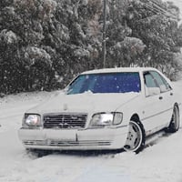 مارسيديس بنز شبح   بلاديه  S. 320   W140  موديل  1995  رقم اربيل  هزه ...