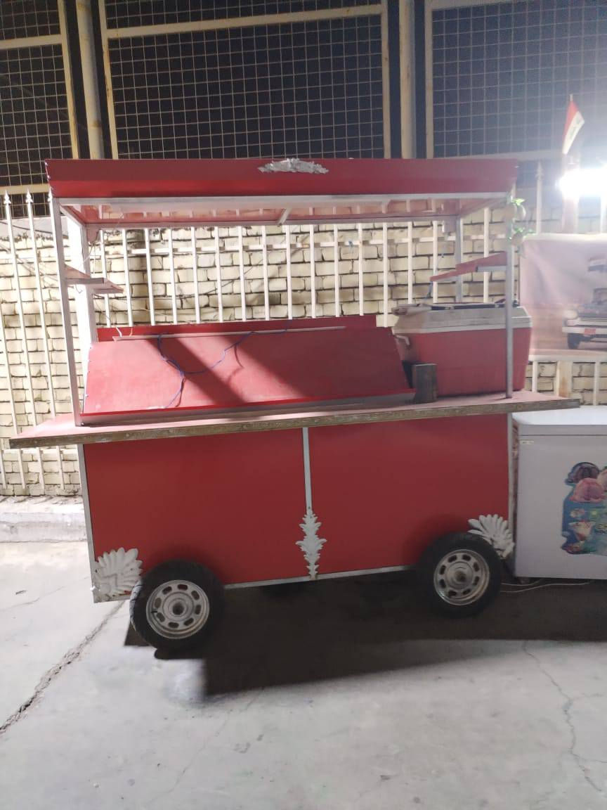 سلام عليكم عربانه لبلبي وعصاير العربانه كلش مرتبه وحلوه البيع رايدها 450 الي تفيده وبيها مجال   يتواصل وتساب ***********
