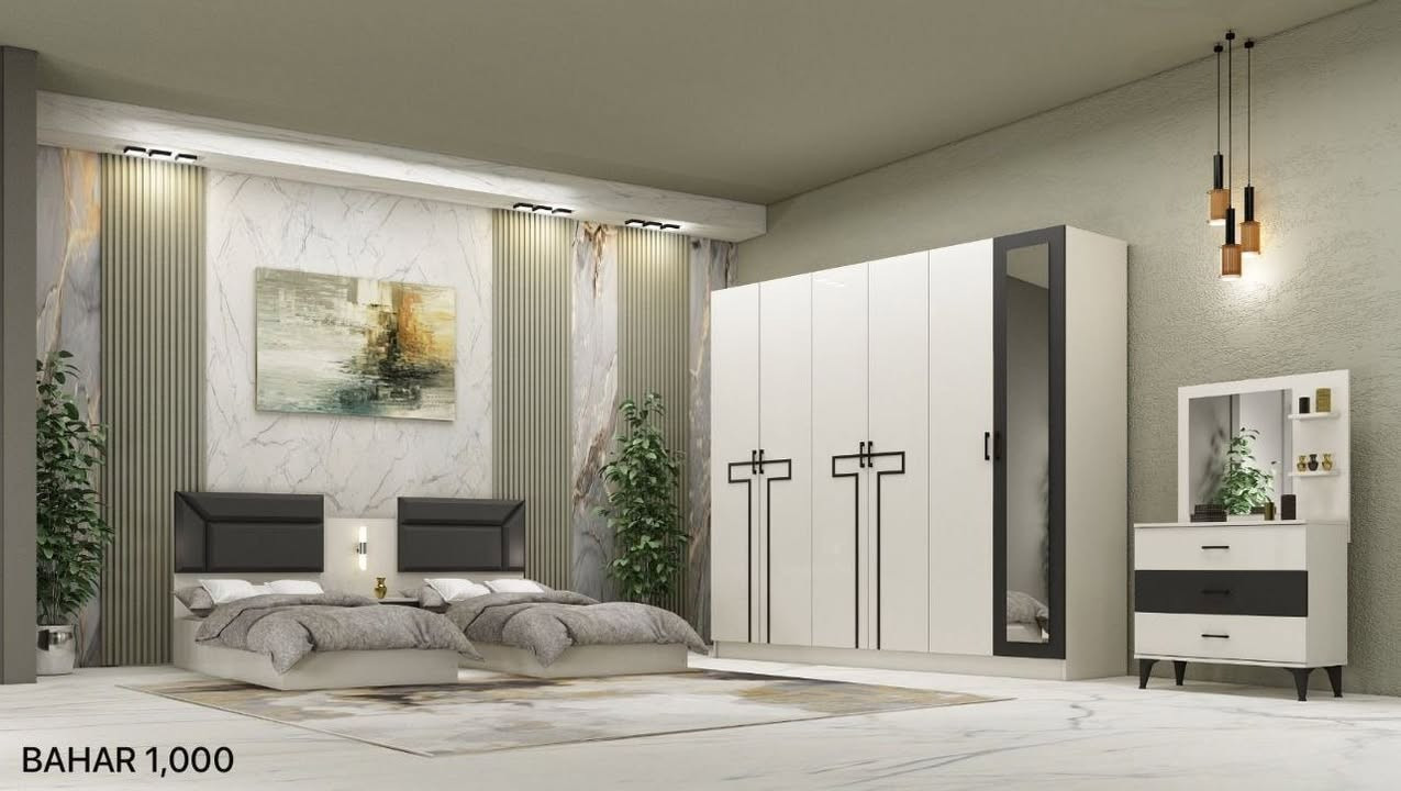 ♦️🔈 *تم وصول*🔈♦️
*موديل* سيمات - شبابي  * 
 
♦️ *5 *قطع ابواب* *شبابي *
♦️ *كنتور*220  سم صافي داخل كنتور 52  سم برغي جوي حديد 

♦️ *ميزت تواليت نفس الصوره 85 سم 
♦️ *كومدي عدد 1 مع ظهر إنارة 
♦️ *سرير *95*195 سم* عدد 2

*السعر 625 الف 

توصيل بغداد مجانا 
اطراف ٢٠ الف 
محافظات ٧٥ الف


**إذا كنت صاحب هذا الإعلان وتريد حذفه لأي سبب، رجاءا أرسل رسالة إلى الدعم الفني**