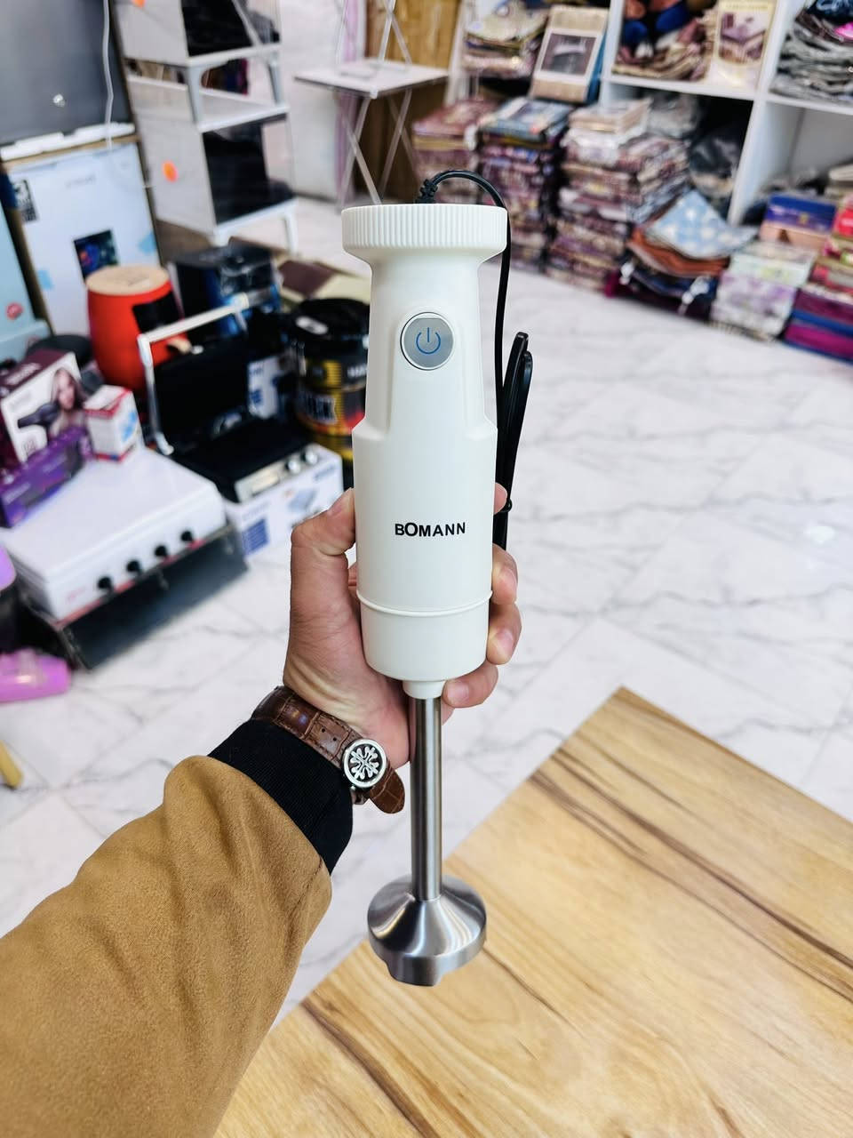 مهراسة استيل من شركة بومان 
قوة 300 واط
السعر // ١٥,٠٠٠ الف ___
🔥🔥🔥🔥🔥🔥🔥🔥🔥


**إذا كنت صاحب هذا الإعلان وتريد حذفه لأي سبب، رجاءا أرسل رسالة إلى الدعم الفني**