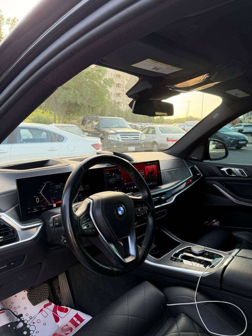 بي ام دبليو X5 موديل 2024 للبيع
لون أسود مرقم أربيل فول مواصفات 

السيارة مغلفة PPF ومظللة
كلين تايتل ومكفولة كفالة عامة من الضربة والصبغ والبارد
بحالة الوكالة

المواصفات:

• كاميرات 360
• حساسات 360
• رادارات 360
• TwinPower Turbo
• شاشة BMW Curved Display
• شاشة عدادات رقمية
• شاشة وسطية لمس كبيرة
• نظام iDrive 8.5
• Head-Up Display
• كاميرا خلفية عالية الدقة
• كاميرا أمامية
• كاميرات جانبية
• Surround View
• 3D View
• Parking Assistant
• حساسات أمامية وخلفية
• نظام النقطة العمياء Blind Spot
• رادار جانبي
• رادار قراءة خطوط الشارع
• تنبيه الخروج من المسار
• اهتزاز الستيرن عند الخروج من المسار
• تحذير الاصطدام الأمامي
• فرملة طوارئ أوتوماتيك
• كشف المشاة
• نظام الثبات
• مانع الانزلاق
• نظام نزول المنحدرات
• فتحة سقف بانوراما
• إنارة داخلية متعددة الألوان
• مقاعد كهربائية
• تدفئة وتبريد للمقاعد
• ميموري للمقاعد
• مكيف أمامي وخلفي
• مكيف أوتوماتيك متعدد المناطق
• فتحات تكييف خلفية
• دركسون مالتي فنكشن
• ستيرن كهربائي
• شفتات ستيرن
• بصمة تشغيل
• مفتاح ذكي
• دخول ذكي
• تشغيل عن بعد
• Auto Hold
• Auto Start / Stop
• أنظمة قيادة متعددة
• نظام ملاحة
• Apple CarPlay
• Android Auto
• Bluetooth
• USB-C
• شاحن لاسلكي
• نظام صوتي ممتاز
• باب خلفي كهربائي
• مرايا طوي كهرباء
• مرايا قلاب
• أضوية LED ذكية
• جنوط BMW أصلية
• إطارات عريضة
• عزل ممتاز
• ثبات عالي
• أداء قوي
• تدفئة وتبريد ستيرن

السيارة مغلفة تغليف درجة ممتازة بضمان 10 سنوات
ومظللة مع كارت تظليل

المكان: بغداد - حي العدل

رقم صاحب سيارة ***********
