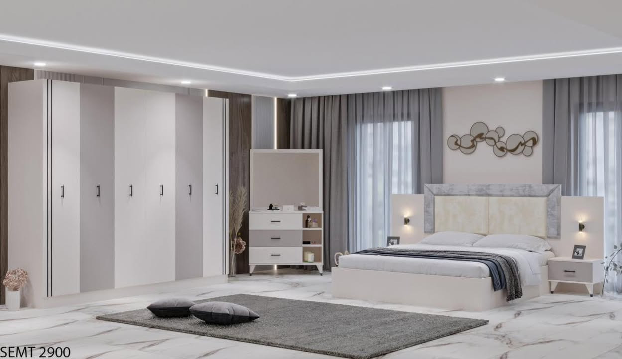 ♦️🔈 *تم وصول*🔈♦️
*موديل*سيمات 2500-1 نفرين   * 

 
♦️ *5 *قطع ابواب* *نفرين*
♦️ *كنتور   *220  سم صافي عمق 52 سم
♦️ *ميزت تواليت نفس الصوره 80 سم 
♦️ *كومدي عدد 2 اناره 
♦️ *سرير *180*200 سم*  

تركي 🇹🇷اصلي  ! 
برغي جوي حديد 💪 
عمق كنتور 52 سم صافي 
 السعر 600 الف 

توصيل بغداد مجانا 
اطراف 20 الف 
محافظات 75 الف


**إذا كنت صاحب هذا الإعلان وتريد حذفه لأي سبب، رجاءا أرسل رسالة إلى الدعم الفني**