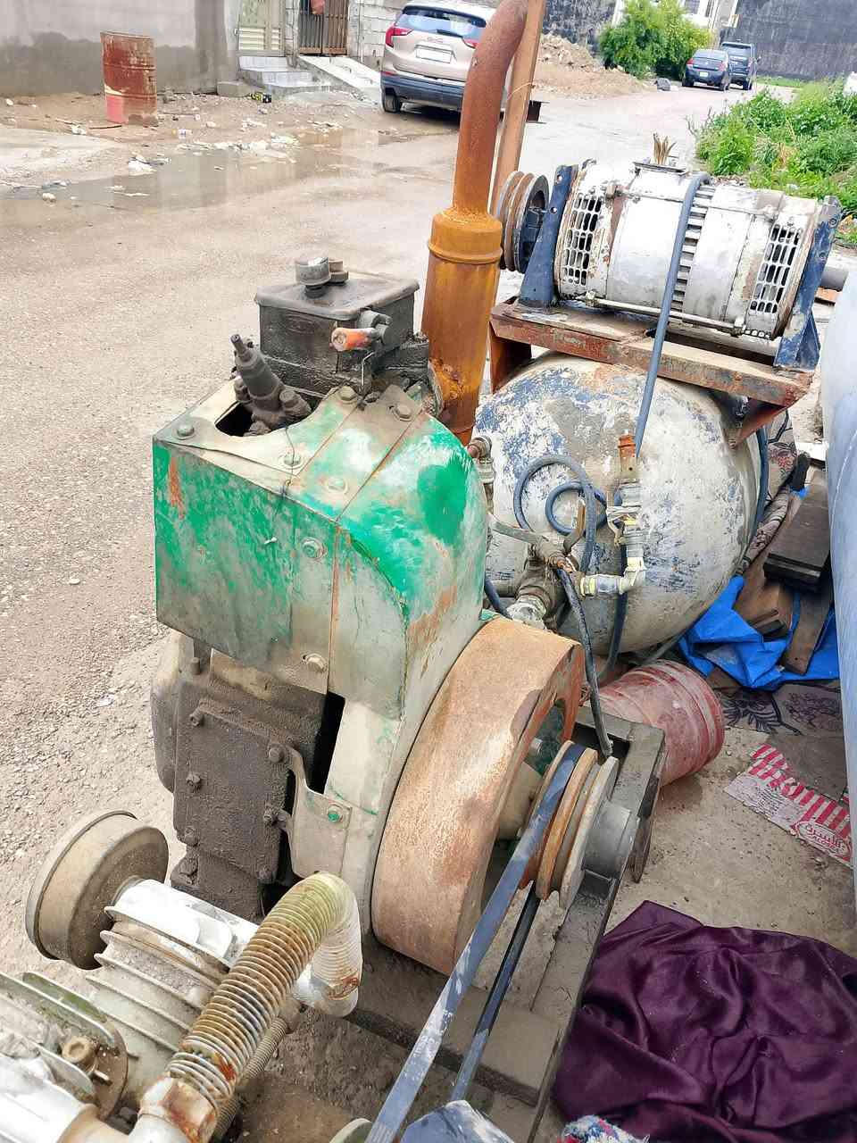 مولد هندي 12 حصان تجفيت جديد ع ايدي امانت الله ورسوله حته بنكه وكشر جديد مولد +تاروسه +شاصي *********** ديالى بعقوبه
