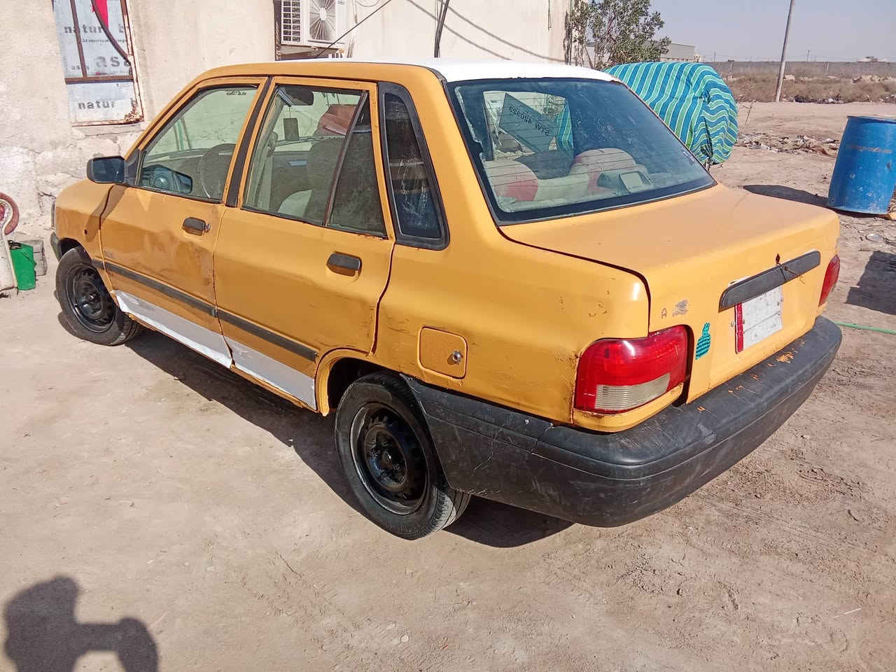 سلام عليكم سايبا مديل 14 كير محرك جديد كهربيات شقاله حداده جديد تخم تاير جديد سياره  جاهزة تعحت بتحويل فقط  سنويه ضايعه وبيها واجهيه من المرور سعر 10 عنواني ابو الخصيب ***********
