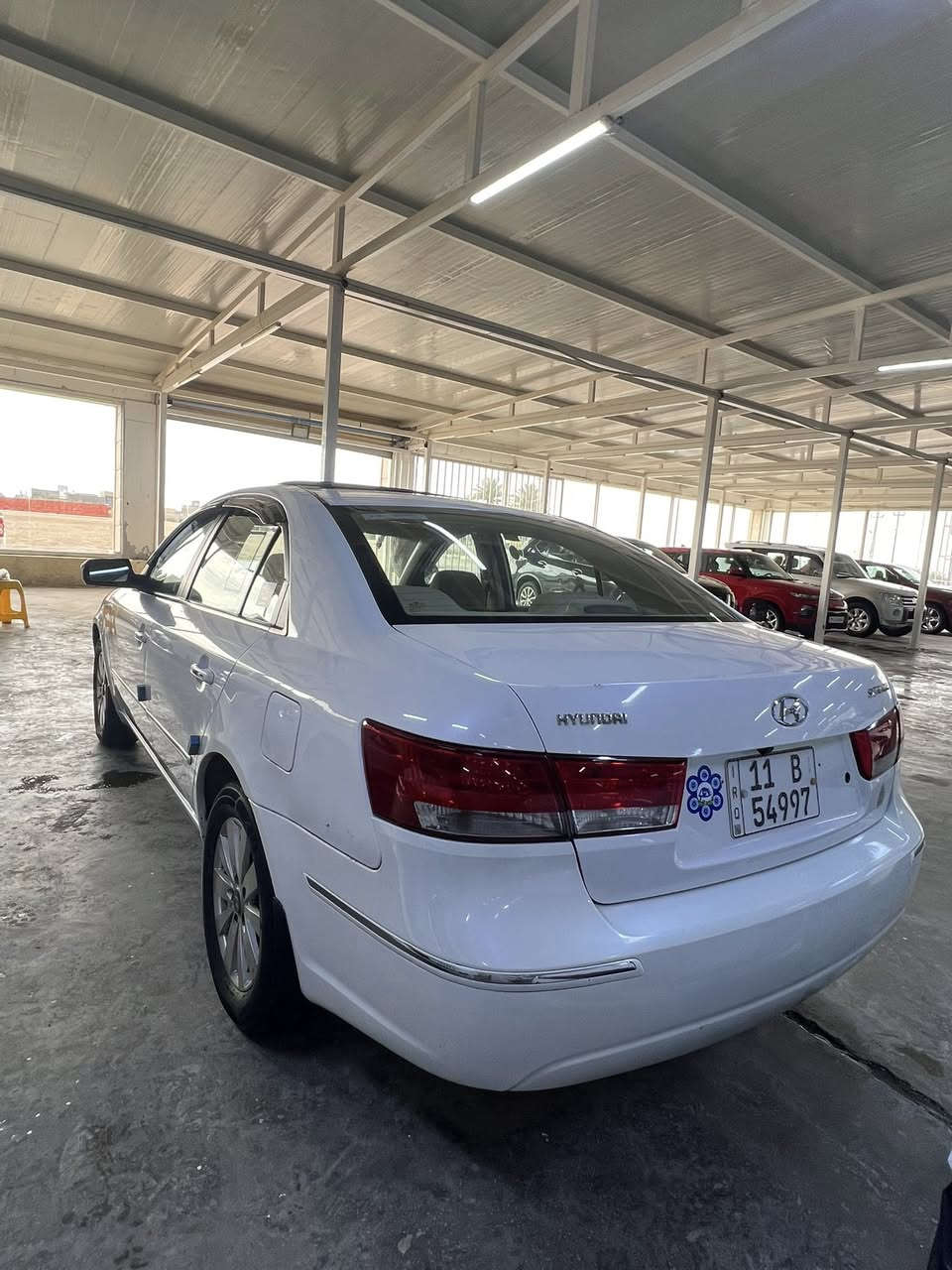 سوناتا موديل 2011 خليجي
محرك 2400 توه مشدود جديد

رقم بغداد شرط التحويل

بيه جاملغ مصبوغ بدون لا دواخل ولا فتح سونار موضحلك

كل نقص مابيه جاهزة من صدر تبريد حدادية 

مكاني بالكوت 

***********

السعر ١٢٨
