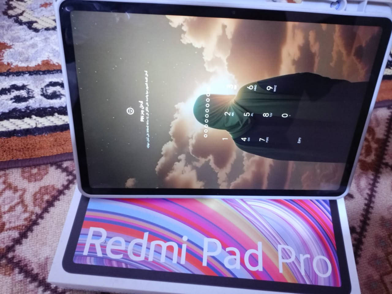 سلام عليكم
ايباد _ redmi pad pro (ريلمي باد برو) 
شاشه 12.1 _ (120Hz) 
ذاكره 256 +عشوائيه 16
بطارية 10000MAH
أضافة الئ شاحنه 33W
4 سبيكرات 
مستخدم قليل 
تواصل ***********
السعر 250 وبيه مجال قليل
