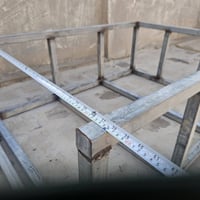 هيكل عربانه • ملحوم • بدون چرخ