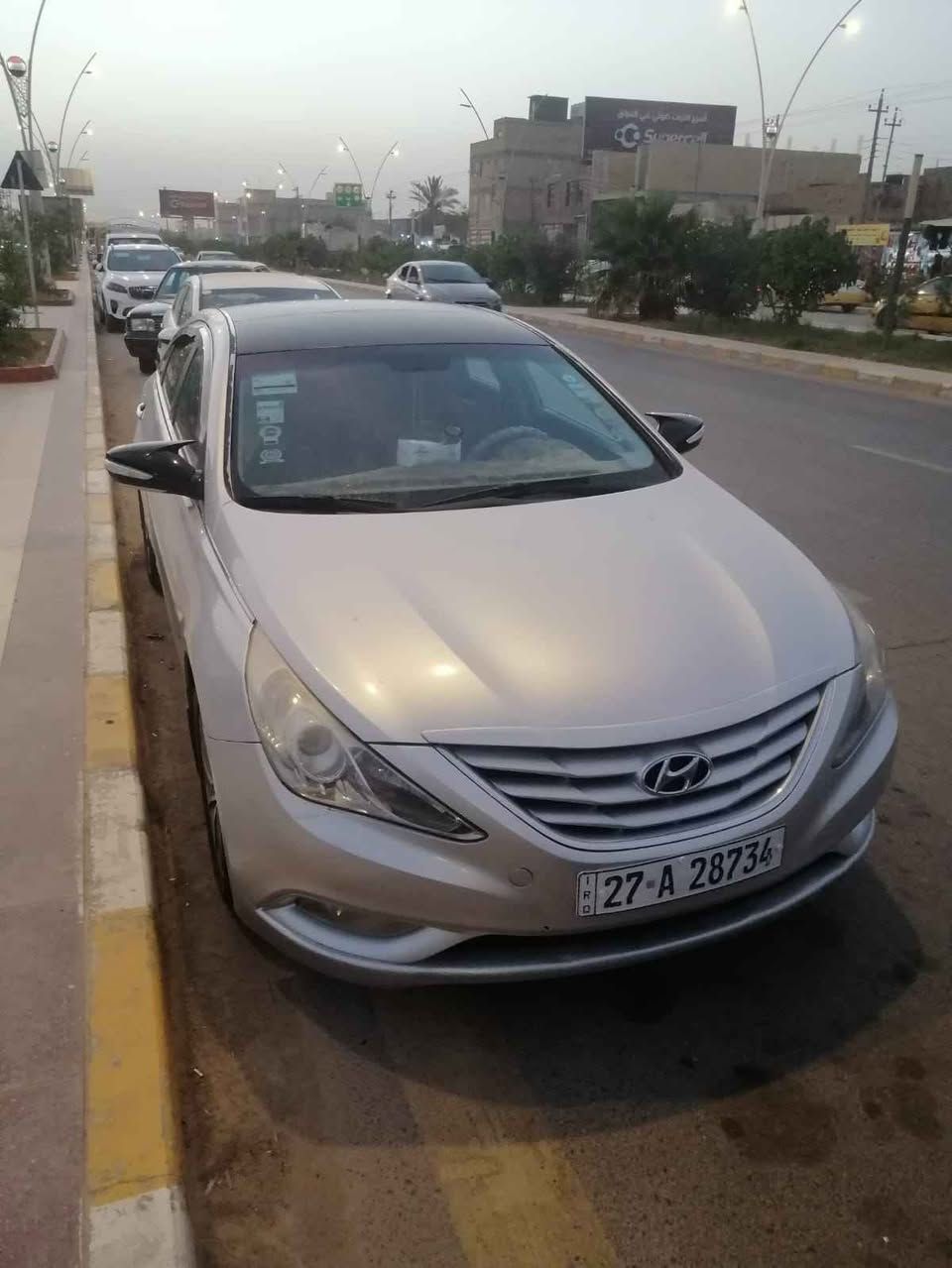 سلام عليكم 
سوناتا خليجي مكفوله
 سياره جاهزه حداديه تبريد  
مكينه 2400 لاتنقيص لا تبخير
تواصل عبر هذا الرقم *********** ناصرية, ذي قار
