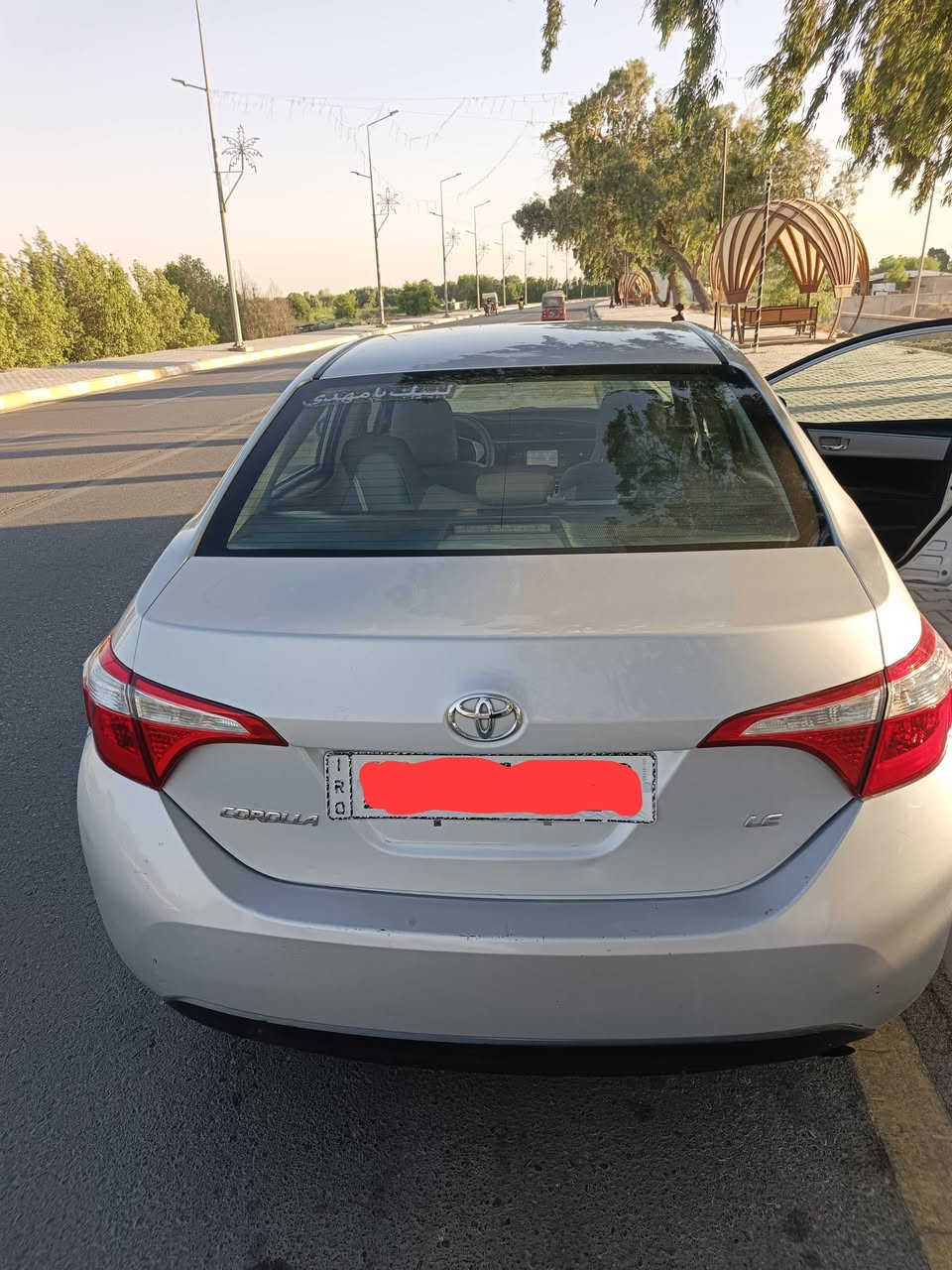 كورلا وارد امريكي 2015 
حادثة جامغ خلفي عكس السايق 
بقية السيارة مكفولة
محرك 1800 
رقم انكليزي باسمي تحويل ثاني يوم 
سنوية لغاية 2032
سيارة نظيفة حدادية تخم تاير محرك كير
سيارة جاهزة 
مكان سيارة الكوت
السعر 120 وبية مجال 
اتصال او واتساب او خاص 
***********
