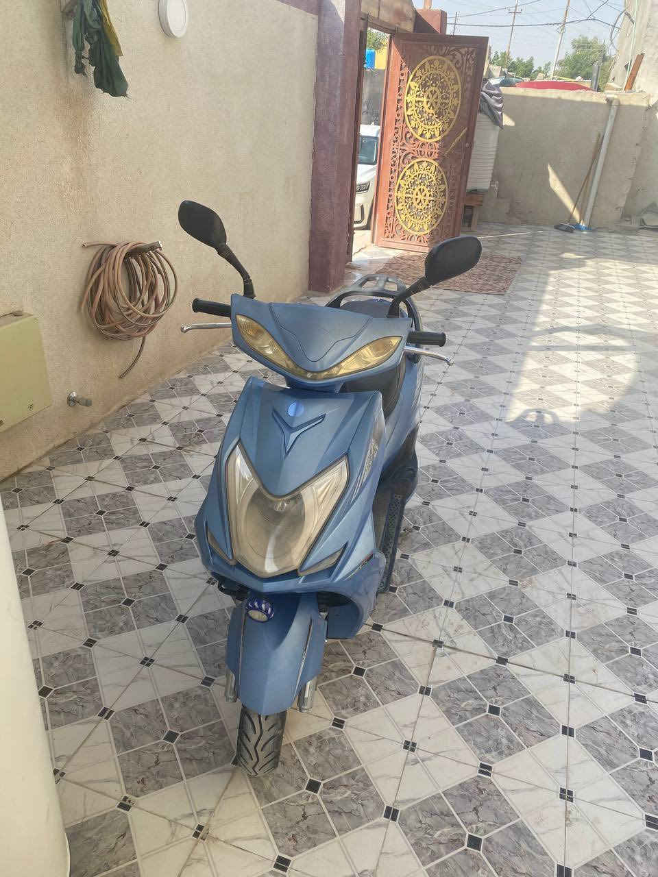 دراجه للبيع محرك ١٢٠ يباني مكاني زبير سعر ٥٥٠ وبيه مجال***********
