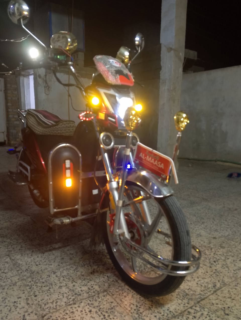 سلام عليكم موطور نظيف كل شيء ما ناقصه جديد دبلات شغاله الفحص بطاريات يقرن 10نص البيعر 500 او مراوس


**إذا كنت صاحب هذا الإعلان وتريد حذفه لأي سبب، رجاءا أرسل رسالة إلى الدعم الفني**