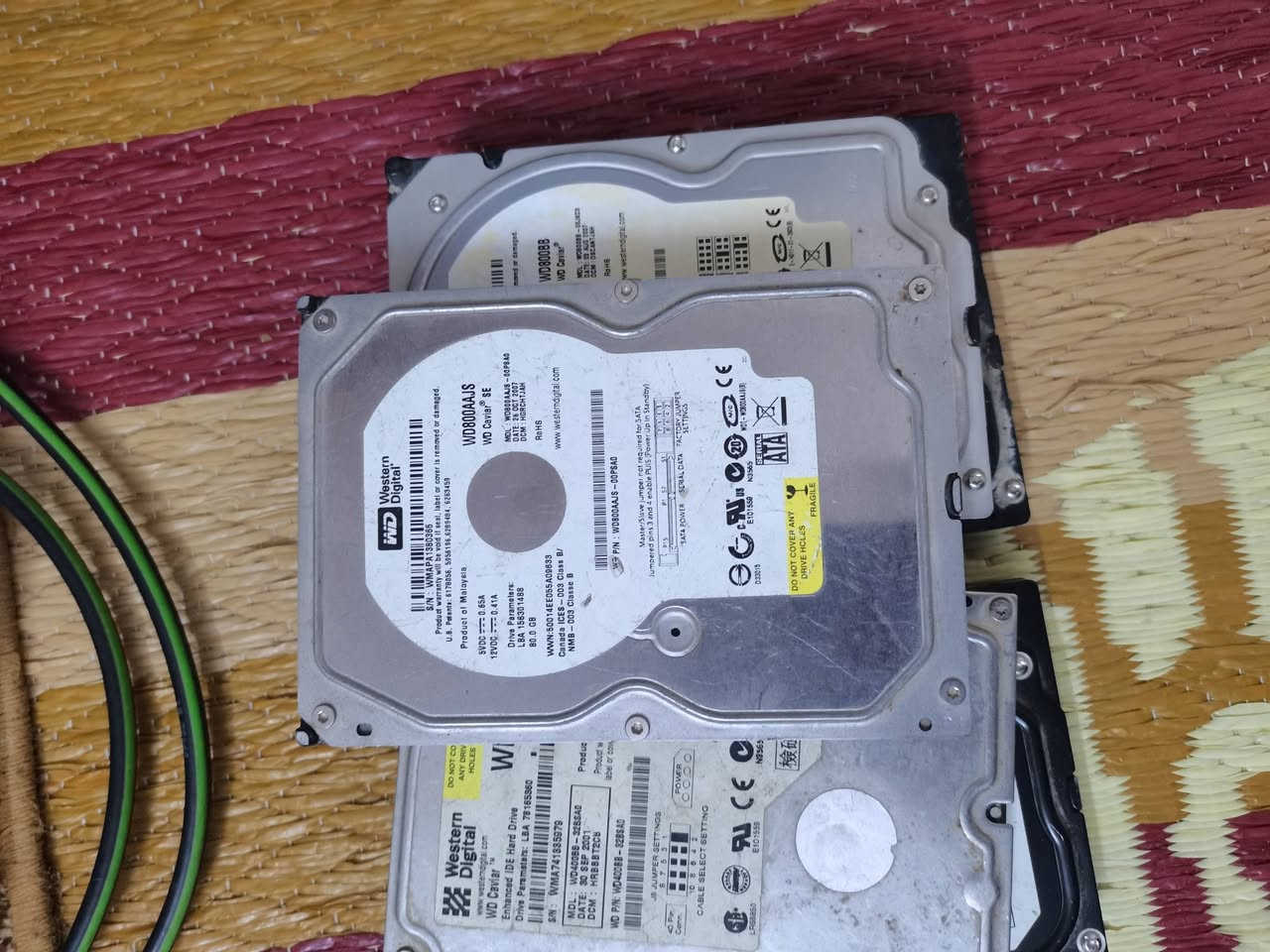 مجموعه من الهاردات متعدد الاحجام من 1Tالئ 500جيجا فقط الSSD سعره يختلف 35 الف حجمه480جيجا ابيع شلع 150 الف عدا الهارssd سعره  35مكاني مدينه الصدر الجوادر


**إذا كنت صاحب هذا الإعلان وتريد حذفه لأي سبب، رجاءا أرسل رسالة إلى الدعم الفني**