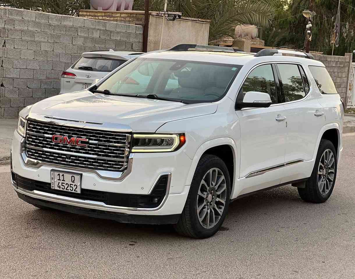 اكاديا دينالي (2021) فول Vib
تبديل لبنيد فقط مواصفات فول

بصمه فتحه جلد رادارا  حساس لايت زنون

صندوك كهربائي (7 راكب 6 سلندر ) فول للاخير

بغداد بسمي الزعفرانيه السعر (230) الاتصال (***********)
