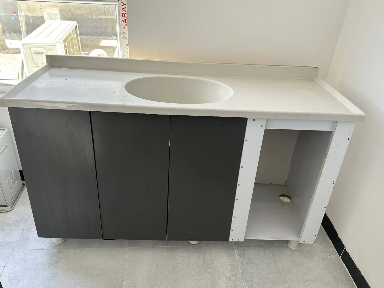 كاونتر ٣ متر مع السينك
السعر ٣٥٠
***********
