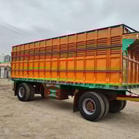 مقطوره اللبيع طول ٧ونص ارتفاع مترين دناكير برينه تخم  تاير تخم ويل واي...