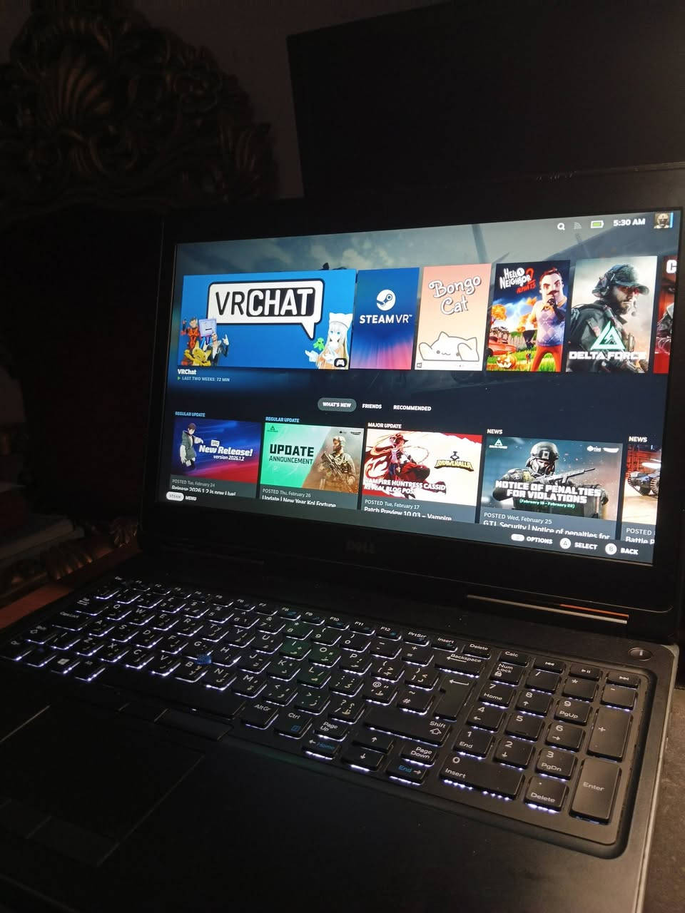 ​Dell Precision 7510 للمهندسين
لابتوب للالعاب والهندسة والبرمجة قوي
السعر  450 الف 
​المعالج: Core i7-6820HQ (أداء جبار).
​كارت الشاشة: NVIDIA Quadro M2000M (4G).
​الرام: 16GB DDR4.
​الهارد: 512GB SSD.
​الشاشة: 15.6" FHD IPS.
​التبريد: نظام Dual Fan للعمل الشاق.
​ ملاحظة: البطارية أداؤها متوسط (يُنصح بالعمل على الشاحن لأقصى أداء).
واتساب ***********
موقعي بغداد الدورة لا يتوفر توصيل
