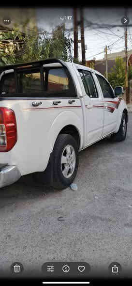 السلام عليكم 
نيفارا موديل 2012 
رقم بغداد جديد الإنكليزي 
السيارة ب اسمي شرط تحويل ثاني يوم 
كفالة من حادث وصبغ موضح بالسونار 
هزة جديدة سويته ويا تبديل لوحات 
سيارة جاهزة محرك كير تبريد حدادية تايرات  بصمة 
التحويل مرور الغزالية
للاستفسار   ***********
مكان بغداد التاجي
السعر 120
