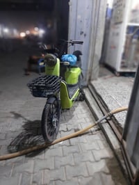 دراجة شحن • نضيفة • بطاريات ٦٠فولت