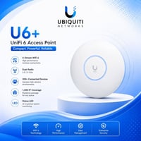 UniFi U6+ • واي فاي 6 • يدعم ٣٠٠ جهاز