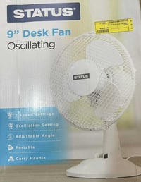 مروحة منضدية • صغيرة الحجم • توصيل مجاني