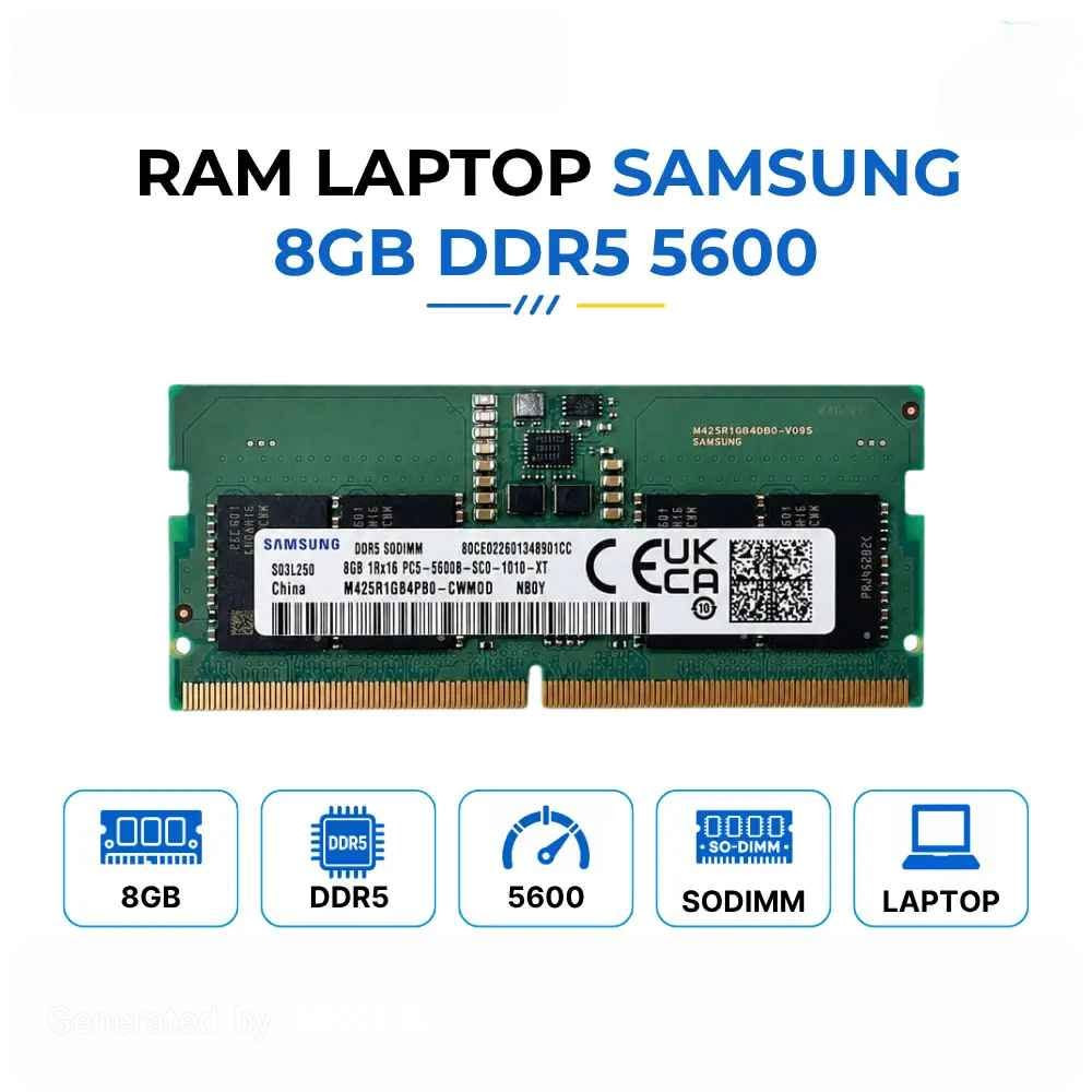 ‎RAM LABTOB (DDR5 8G 5600) رام لابتوب ماركة سامسونج 
سعر : 75 دولار
للتواصل :6650985‎ أربيل, العراق


**إذا كنت صاحب هذا الإعلان وتريد حذفه لأي سبب، رجاءا أرسل رسالة إلى الدعم الفني**