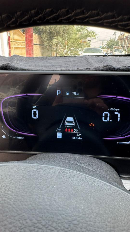 سلام عليكم ...
كيا سبورتج موديل ٢٠٢٥ وارد امريكي فئه EX النص مواصفات :
بصمه تشغيل
بصمه ابواب
تشغيل عن بعد 
اشاير مري 
لايتات لد عدستين 
ويل ١٨ كروم 
تدفئه كشنات اماميه 
كشنات جلد 
كراسي كهرباء 
شاشه متصل كامل ١٢ انش 
سايد بريك بصمه 
رادارات ٣٦٠ 
مانع انزلاق 
مانع انحدار 
اوتو هولد 
ماشيه ١٠ الاف فقط 
الحادث سياره موضح بالسونار فقط تبديل بنيد وبارد ربع الجاملغ الباقي كفاله عامه السعر 185 وبيها مجال ***********
