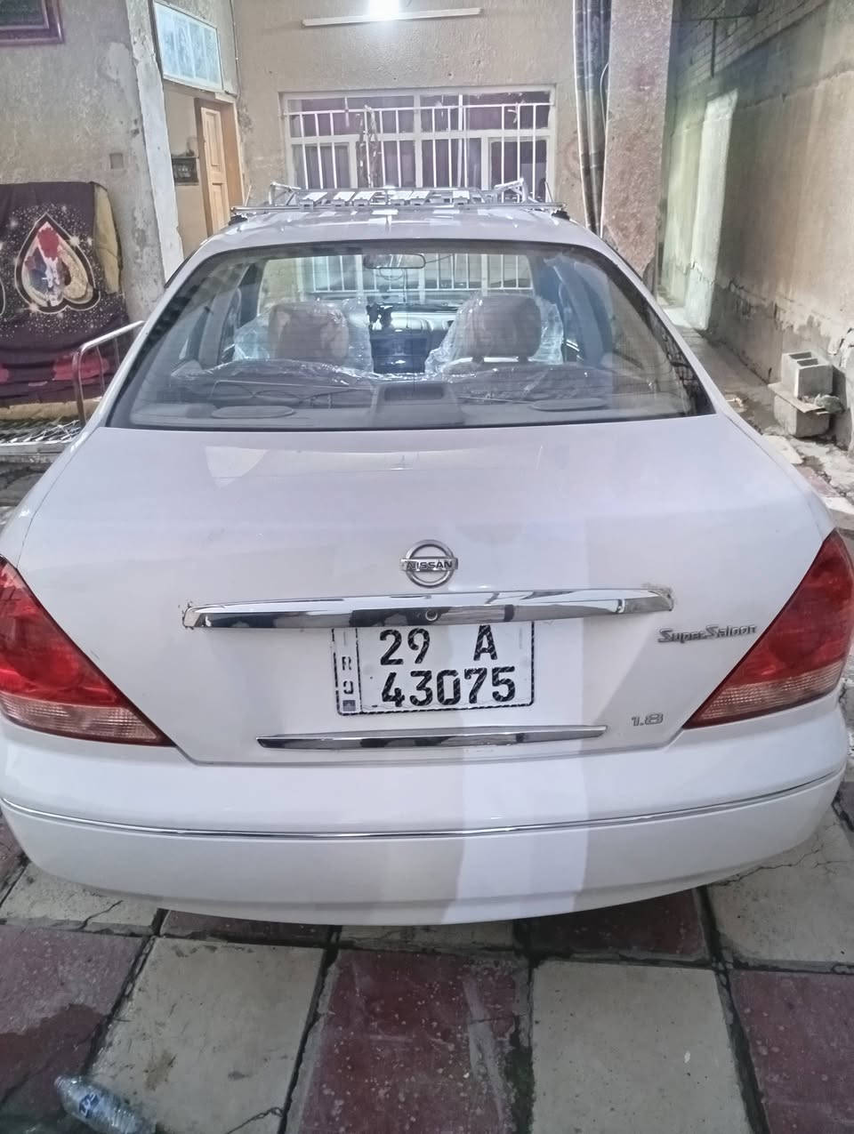 السلام عليكم اخوان نيسان سني ياباني اصلي 2007 محرك 1600 كير عادي رقم واسط رقم انكليزي بسمي تحويل ثاني يوم سيارة جاهزة شوفت العين بالواقع احلى بعد تفاصيل السيارة  اكثر اتصل أو راسل خاص موجود بكان سيارة بغداد سعر السيارة 87 وبيها مجال  الشراي فقط يدخل ويشلع عيوني
***********
