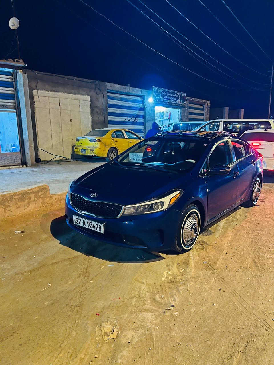 سلام عليكم كيه فورتي موديل 2017 سياره حادثها باب سائق فقط ولباقي ليبل واحد تخم تاير جديد تبريد  حداديه جديده مكينه 2000دوش خير من الله جديده سنويه 31 تحويل مباشر مشروع وطني سعرها 122 وبيها مجال ***********
