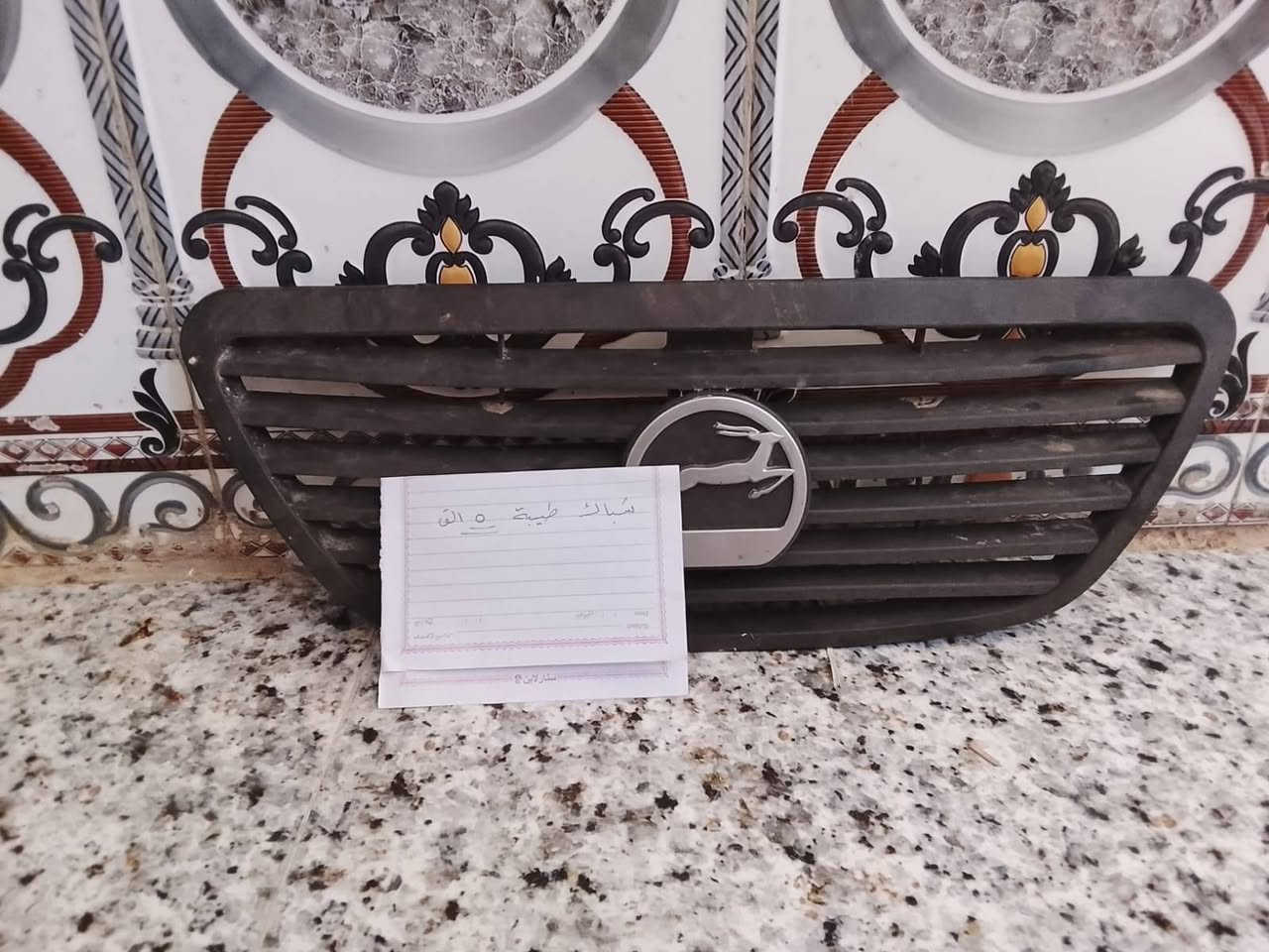 غراض طيبه. تفسيخ ويوجد توصيل بغداد...
مري جانبيه. 15

عبوه بانزين تايبه وثنين طيبه.. 30

شباك طيبه 5

عنابير رئيسي. 15

اذرع ماسحه طيبه جديد غير مستخدم. 10

نوزل. طيبه 30

بوربرن خلفي جديد غير مستخدم.معروف NTN

سعر الزوج 15

لاستيك مشط ستيرن.. جديد غير مستخدم 8

صطاب اكسلات 25

جويتر وصطاب اكسل خلفي ويدة باب داخلي 15

قواعد دبل 10

صوندة بريك امامي.. 8

بلاجكتور وقاعدت ساعة. وايرات بلك 10

صدر اخو الجديد.. 20

قواعد سماعات خلفي. وحساس كيلو متر.. 5

قوايش داينمو وتبريد.. وتايم كيس.. نظاف جدا. 8

هوائي شوته ومال بيهة.. 4

دبل اشاره وحساس بيهة وفاكيوم.. 5

ويل مع. تاير واضح بلصوره نظافته.. 25

فرشه جلد نظيفه جدا بدون شق.. 25

سيبايه بيجو روى.. 15

درام شفت كامل مكمل كبل شد.. 45

تلفون واتساب.. ***********
تلفون شغال.. ***********

