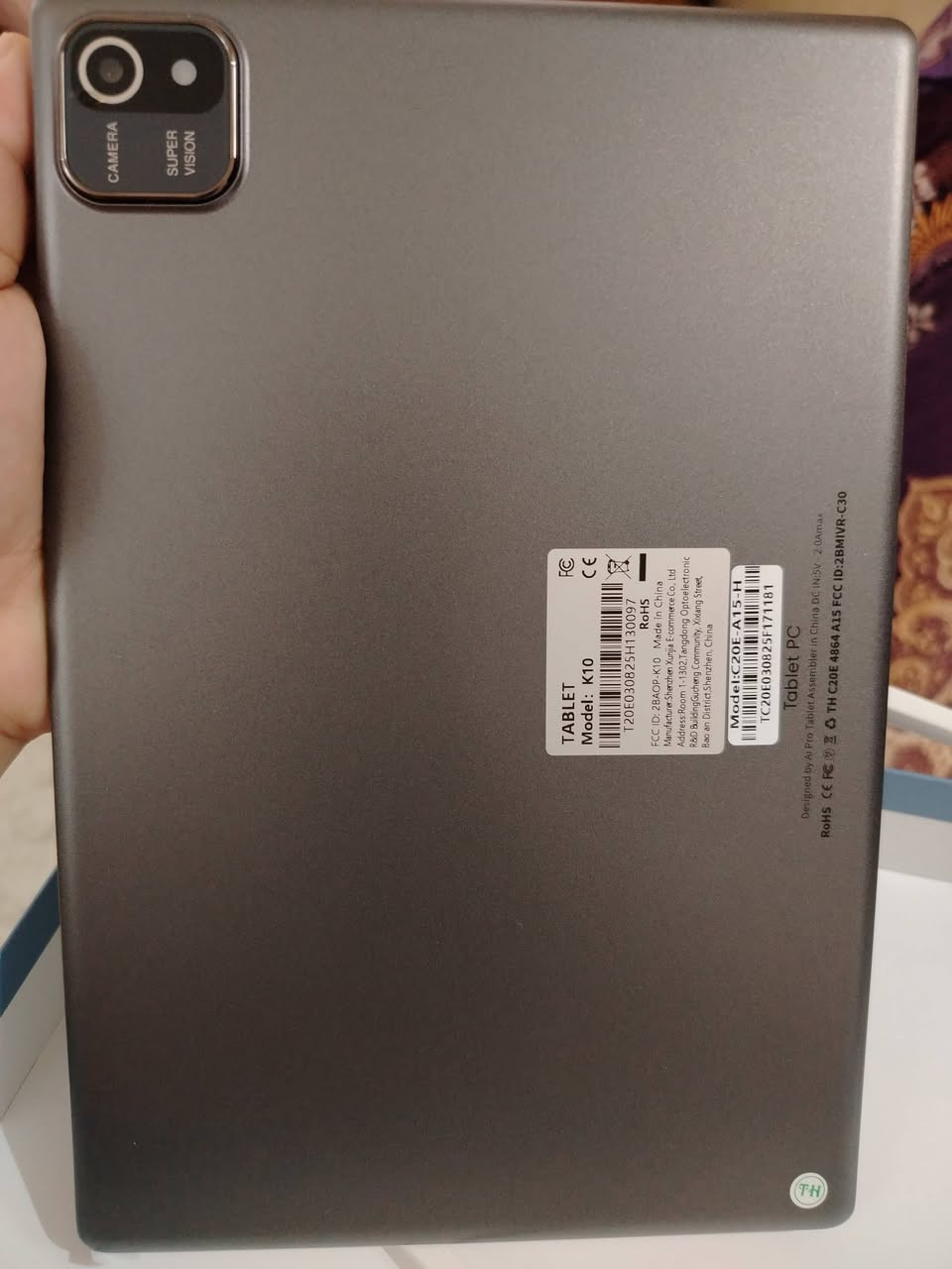 Teclast T40 
📱 الشاشة: 10.4 بوصة IPS بدقة 2000×1200 (2K)
⚙️ المعالج: Unisoc Tiger T618 ثماني النواة
🧠 الرام: 8 جيجابايت
💾 التخزين: 128 جيجابايت مع دعم microSD
🤖 النظام: Android 11 (قابل للتحديث حسب الإصدار)
📷 الكاميرا الخلفية: 13 ميجابكسل
🤳 الكاميرا الأمامية: 8 ميجابكسل
🔋 البطارية: 8000 mA
حوالي 40 فريم بوبجي 
📶 يدعم Wi-Fi، ونسخة 4G تدعم شريحتي اتص
السعر:175  الف وبي مجال

بغداد حي العامل الاتصال ***********
***********
