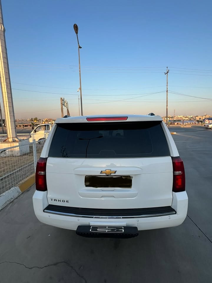 ⚜️ شوفرليت تاهو ⚜️
موديل :2015
حجم محرك 5.3 V8  🚀
فئة :LTZ شركه منصور 👑
(ماشاء الله سيارة جديدة وحلوة بمعنا ال كلمة)
ماشية:198الف كم

⬇️مواصفات⬇️ 
✴️بصمة تشغيل 
✴️بصمة ابواب 
✴️كشنات جلد كهربائي 
✴️كشنات خزن وضعيات 
✴️كشنات تدفئة وتبريد 
✴️كشنات خلفية تدفئة 
✴️شحن وايرلس 
✴️سقف شامو 
✴️تدفئة ستيرن 
✴️ستيرن كهربائي  
✴️رادار خلفي 
✴️رادار نقطة عمياء 
✴️رادار امامي 
✴️وضعيات قيادة سبورت نورمال ايكو 
✴️مقاعد صف ثالث 
✴️صندوك كهربائي 
✴️تشغيل عن بعد 
✴️تبريد 3 قطع 
✴️شاشة كبيرة 
✴️نظام ملاحة خرائط
✴️مانع انزلاق 
✴️حساسات امامية خلفية 
✴️لايت زينون LED 

سياره كلين تايتل 
ايرباكات كلهة سليمة شرط ✅

سعر :315ورقة بيها مجال للطيبين اذا تشوفة غالية أنشأ الله تصعد اغاتة لاتكسر بسعر رحم والدينك

مكان سيارة : كركوك 🌀

سياره رقم اربيل⚜️

الاستفسار 📞☎️ . ***********
