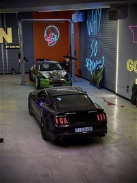 موستنك روش موديل 15  ماشيه 45mil جديد وحيل معتني بيها  حادث جاملغ امام...