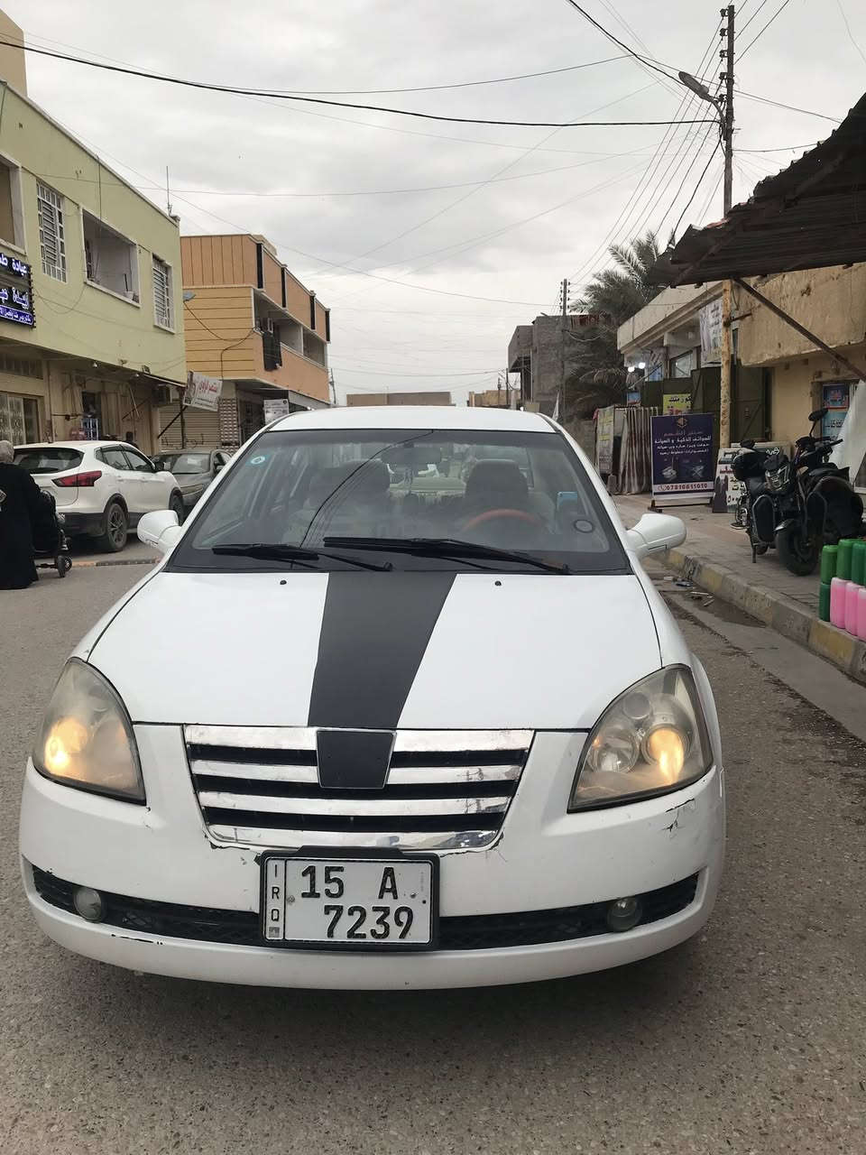 السلام عليكم شيري A5 2012
السياره بأسمي تحويل مباشر كفاله من الضربه والصبغ جاهزه مناقصها شي

گير ومحرك بلاد مو تحوير 

تدفئة + تبريد 

تخم تاير + دسكات خلفيه اماميه جدد + تضليل شمسي

بلكات جدد + دهن جديد 

كهربائياتها شغاله كامله لايتات امامي عالي ناصي كله جديد + سنتر لك وفتح صندوق ع الريمونت سعرها 38$ بيها مجال بسيط كلش مكانها الرمادي ***********
