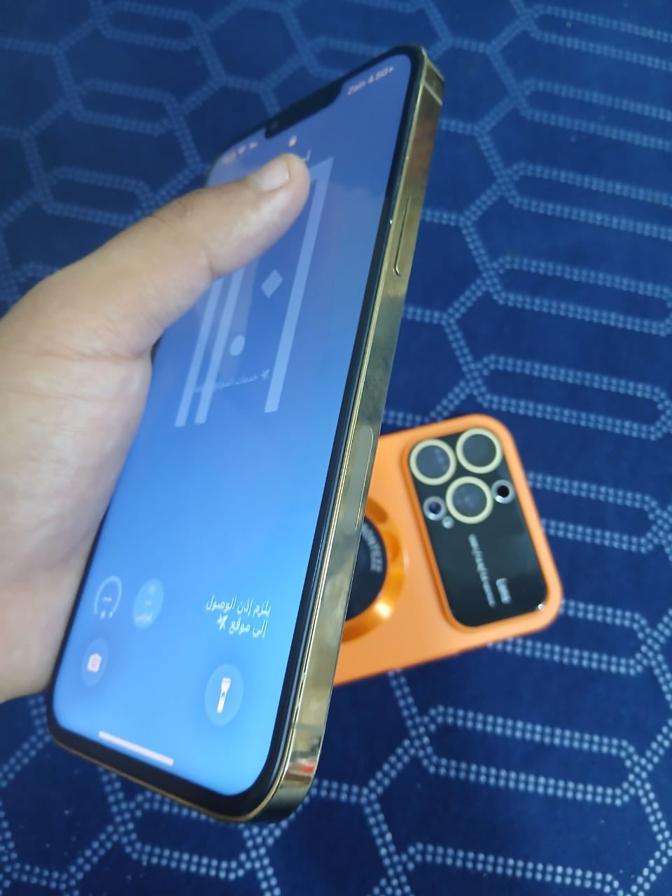 للبيع  آيفون ١٣ بر ماكس  أمريكي
الذاكرة: ٢٥٦

البطارية: ٧٧

مبدل شاشه زينه نوعيه + كامرات مبدل 
بس كأمره صافيه ولا عبالك مبدله الله شاهد

الحالة ممتازة 🌟

السعر: 585 دينار (وبي مجال)

للتواصل: واتساب( ***********)
