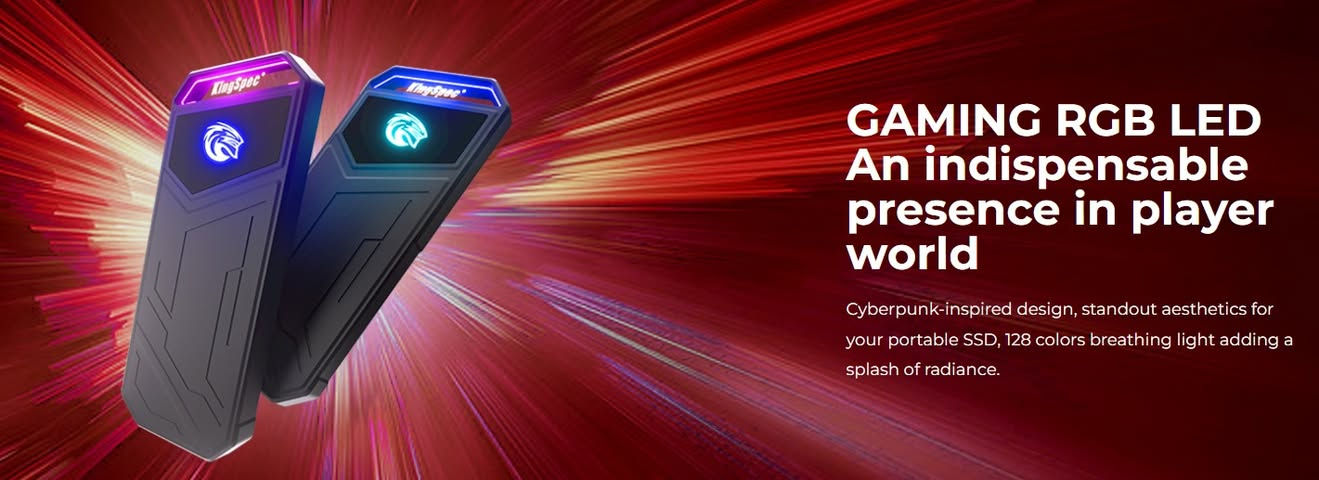 عرض العيد اخر قطعة - 125,000 الف فقط!
KingSpec Z5 Portable SSD - 1TB
· RGB elements combined with a zinc-metal tech-style casing, perfect for gamers.
· The Type-C port supports both gaming consoles and cross-platform use.
· Lightning fast speeds of USB 3.2 Gen 2x2 20Gbps transmissions.
· Blazing-fast USB 3.2 Gen 2x2 speeds with 20Gbps data transfer.
ملاحظة: يشتغل على الكونسل همينه بلي/اكسبوكس
الحالة: جديد لوك شركة
توصيل فقط داخل بغداد - الهارد وكالة قفل شركة استيراد.


**إذا كنت صاحب هذا الإعلان وتريد حذفه لأي سبب، رجاءا أرسل رسالة إلى الدعم الفني**