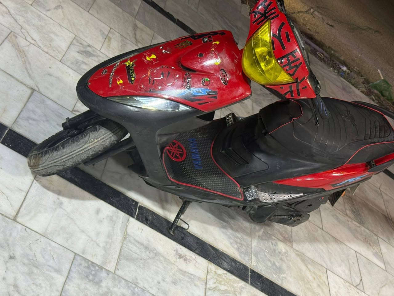 سلام عليكم  دراجه البيع ماكس عدله دراحه نضيفه مشيهه تخبل سرعه   نضيفه وحلوه صالنصه رياضي fm  كهربايات كلهه شغاله نكره تخبل  مكاني بغداد الحسينيه الراشديه رقمي ***********  سعره 450 الف
