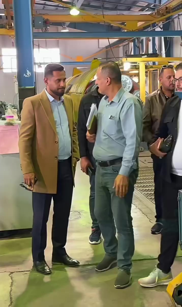 استقبال وفد من الشركة العامة لتوزيع كهرباء الجنوب لغرض فحص كيبلات نحاسية ضغط واطي قياس ١٥٠*١ و ١٢٠*١ و حيث تمت عمليات الفحص و تدقيق الجودة بنجاح.
مع رايا انيرجي، جهز مشروعك و بالك مرتاح.
للتواصل معنا عقر الواتس اب :
00989358485738
00989125251765
علي غرباوي
Raya Energy Company
Raya Energy

العنوان : ايران - طهران - شارع ولي عصر - بعد ميدان ونك - شارع والي نجاد - عمارة رقم ٧ 
www.rayaenergy.co
info@rayaenergy.co


**إذا كنت صاحب هذا الإعلان وتريد حذفه لأي سبب، رجاءا أرسل رسالة إلى الدعم الفني**