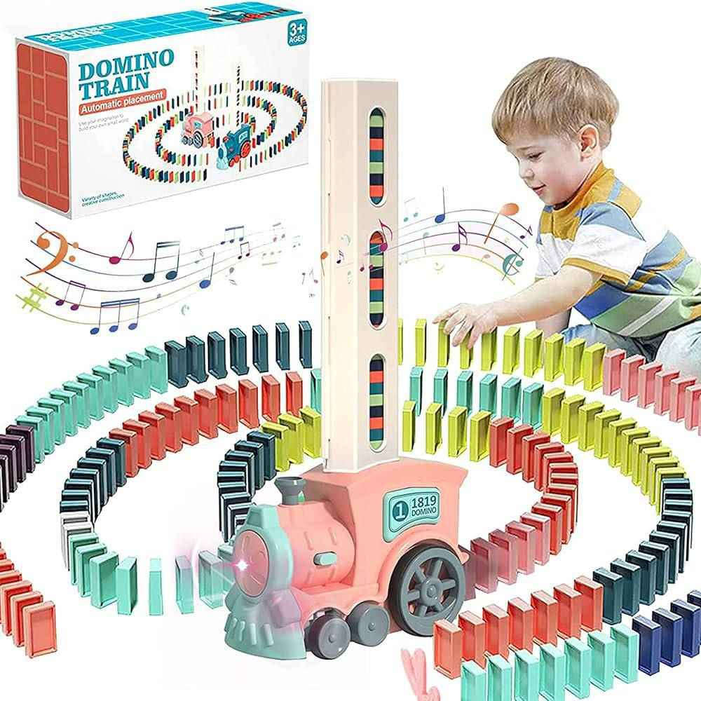 🚂DOMINO TRAIN🚂
قطار الدومينو الذكي لتطوير ذكاء طفلك وهو يلعب في نفس الوقت و يساعد الطفل على التخيل والإبداع . و بتنمي مهارات كثيرة جدآ عند الطفل منها 👇:-
  
❤️ مصممة للكل تبدأ من عمر 3 سنوات واكثر
❤️ تنمي التركيز و التتبع البصري والأدراك  
❤️تنمي مهارة التصنيف حسب اللون
❤️ التوازن و الثبات الحركي و خفة اليد في توجيه القطار
❤️ تصميم أشكال مختلفة و جميلة بالدومينو
❤️ مفيدة لحالة التوحد لدى الاطفال 🙍🏻‍♂️🙇🏻‍♂️
❤️ كما يمكن قضاء وقت ممتع بها طفلك 👶🏻
❤️تحتوي على ٦٠ قطعة دومينو
❤️صوت وضوء ممتع تعمل على البطارية البصرة, العراق


**إذا كنت صاحب هذا الإعلان وتريد حذفه لأي سبب، رجاءا أرسل رسالة إلى الدعم الفني**