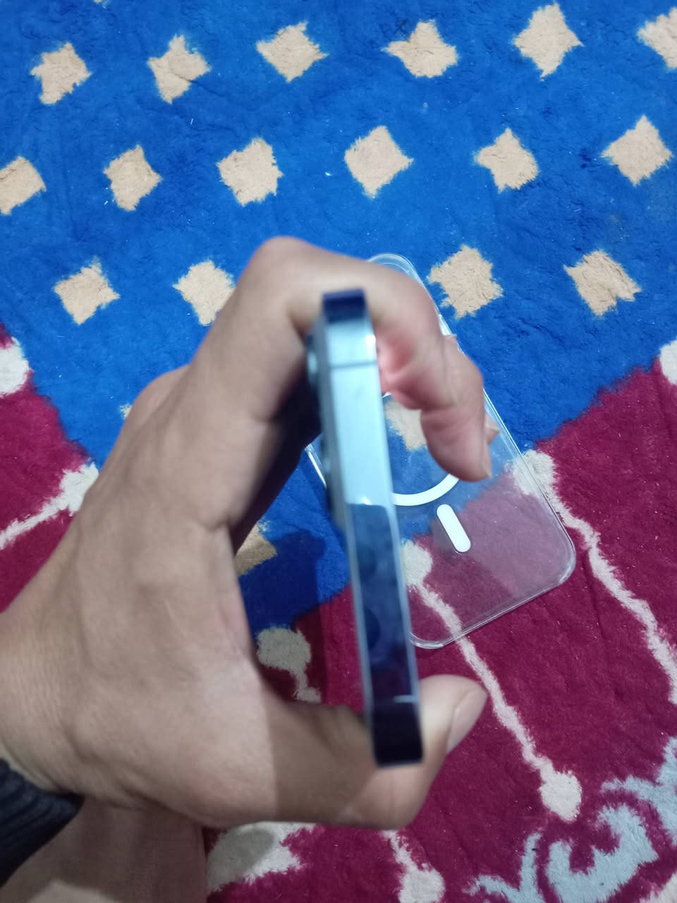 ايفون ١٣ بر ماكس
ذاكره ٢٥٦ بطارية ١٠٠
فيس أيدي متوقف
***********
كوت حي الحكيم
