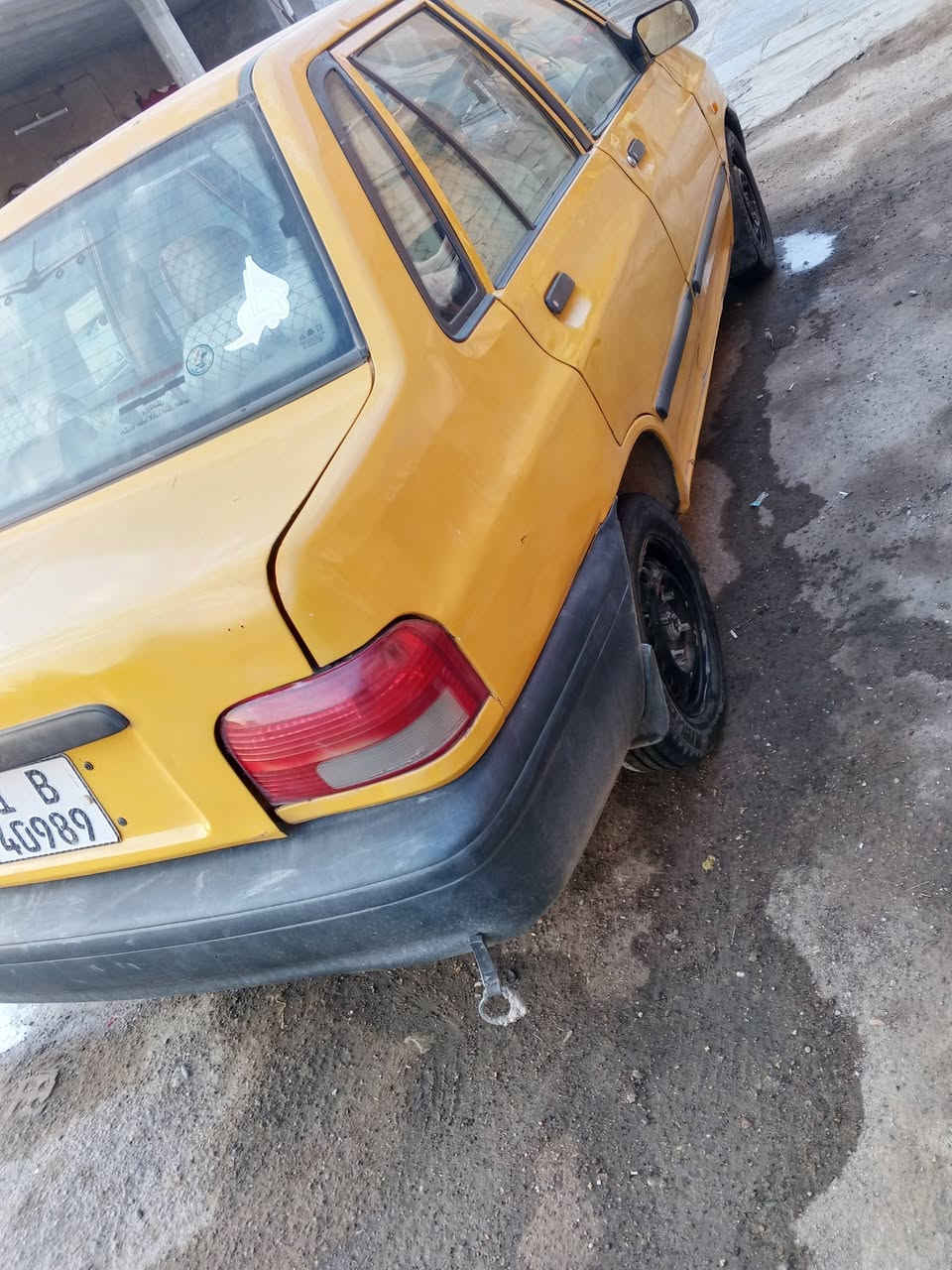 سلام عليكم للبيع سايبه موديل 11 كير أو مكينه مكفولات تخم تاير رقم بغداد نكليزي تحويل ثاني يوم مصفره مكان بغداد ***********
