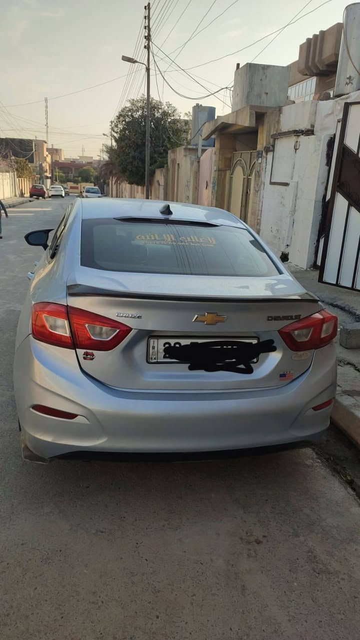 للبيع بالتقسيط 
فقط مقيم بالموصل واربيل

ملاحظه سياره مو إلي معروضه يمي ابيعها اخذ عموله من طرفين

شوفرليت كروز 
وارد امريكي
موديل ٢٠١٧
مواصفات Ls 
رقم أربيل جديد 
مكينه ١٤٠٠ توربو 
اوتوماتيك.... شاشه... كامرة....تحكمات استيرن....
سياره جتي من امريكا كلير جم قطعه 
حادث بالعراق بونيد وقبغ صندوق 
سياره بدون دواخل شرط
ايرباكات فقط استيرن طاك بالعراق
سياره تتباع حزام بدون دواخل 
سياره موجودة بالموصل 
استخدام شخصي
مقدمه ٥٠ شهر ورقتين ونص 
للاستفسار الاتصال على الرقم 

***********
***********
*********** واتساب
