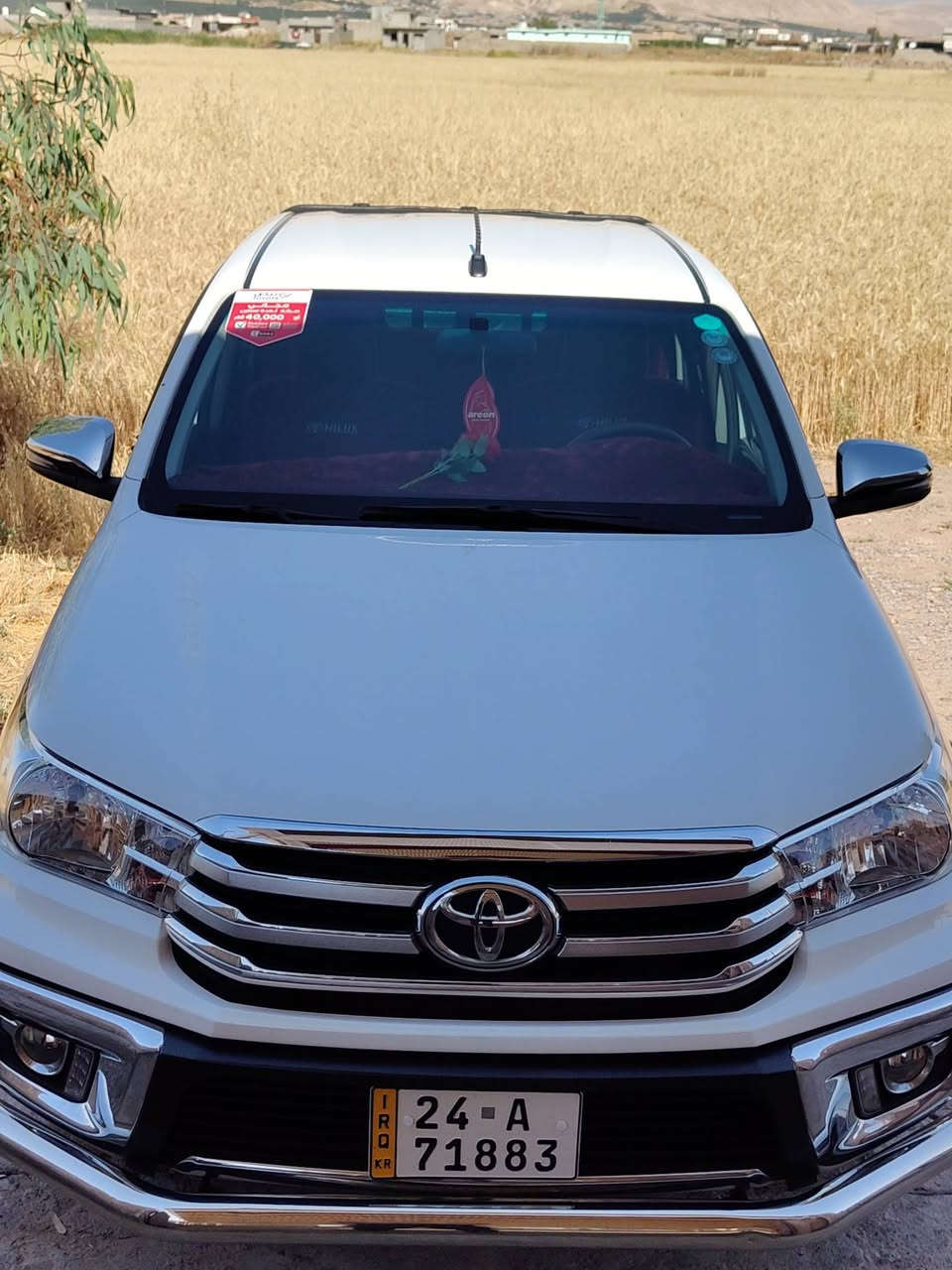 🚘 تويوتا هايلوكس 2021 ناصي | فل مواصفات | ماشية 77,000 كم

📍 الموقع: الموصل – ناحية بعشيقه قرية خورسيباط
📞 للتواصل: ***********
***********
💰 السعر: 265

🔧 مواصفات السيارة:

✅ وارد شركة سيدنهرو – خليجي 1/1
✅ 4 سلندر – گير أوتوماتيك – گير 6 نمر
✅ تشغيل بصمة – أبواب بصمة
✅ شاشة أصلية تدعم Apple CarPlay
✅ كاميرا خلفية + حساسات خلفية
✅ نظام تبريد شامل: شاشة، بيانو، خلفي
✅ كشنات تبريد + ثلاجة مدمجة
✅ لون المقاعد أحمر – تجاوي متحركة
✅ مثبت سرعة (عصا)
✅ نظام مانع انزلاق + نظام اقتصادي ECO
✅ AIRBAG عدد 2 + ABS
✅ إشارات مرايا + نظام ترحيب بالمرايا
✅ لايت أوتو عالي/واطي + كشافات ضباب
✅ قبضات أبواب ألمنيوم
✅ تحكم كامل من الستيرن
✅ جامات 4 أوتو
✅ حساس ضغط الإطارات
✅ مخرج USB + Bluetooth
✅ نظام صوتي بـ 6 سماعات
✅ بنيد جگات

🚗 السيارة نظيفة ومجهزة بالكامل – ما تحتاج دينار
📞 احجز موعد للمعاينة أو تواصل مباشر عبر الهاتف
*********** كورك
*********** اسيا
