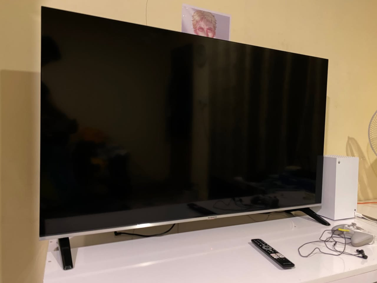 شاشة SHINON 4k 60hz حجم 55 تحتوي على Google TV وتحتوي HDR10 ودولبي فجن
جمال صورتها موضحه بالصور
الشاشه نظيفه زلغ ما بيها 
سعرها 385 سعر نهائي 
مكاني الديوانية حي الجامعة


**إذا كنت صاحب هذا الإعلان وتريد حذفه لأي سبب، رجاءا أرسل رسالة إلى الدعم الفني**